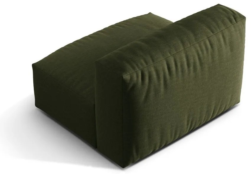 Modul pentru canapea modulară verde (de mijloc) Martina – Micadoni Home