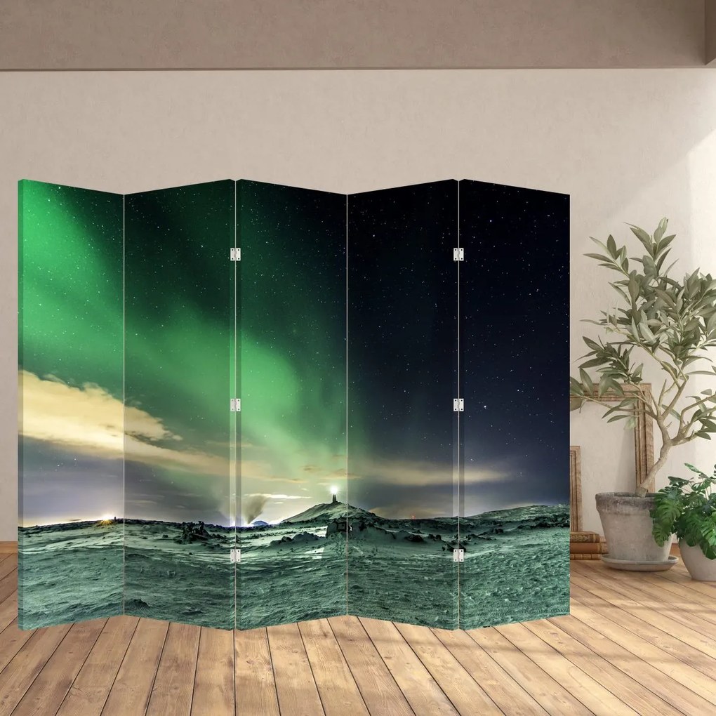Paravan - Aurora Borealis (210x170 cm)