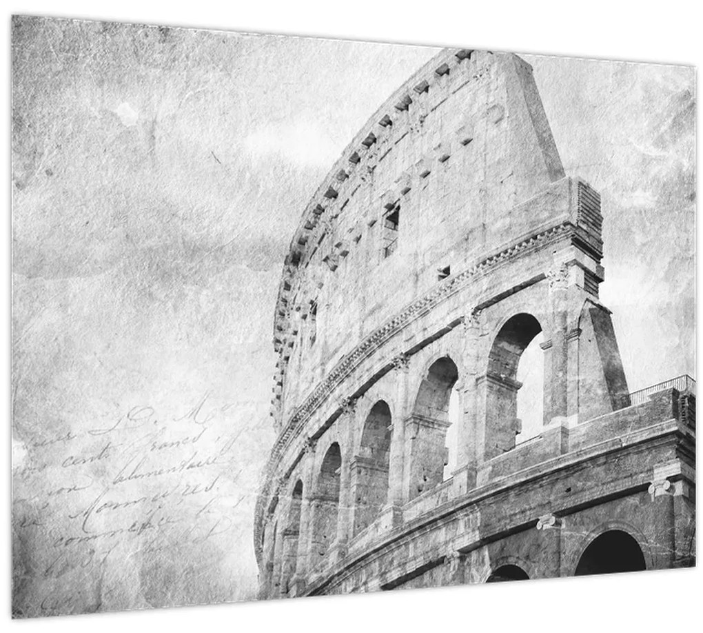 Tablou - Carte poștală de epocă a orașului N⁰1 (70x50 cm)