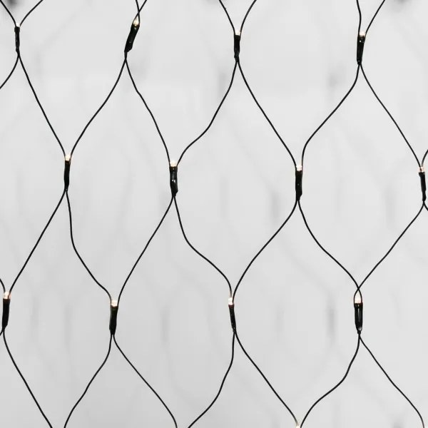 Brilagi - Perdea LED de exterior pentru Crăciun, 160 LED, 7 x 2 m, IP44, alb cald