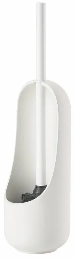 Perie de WC albă din beton Sensu – Zone