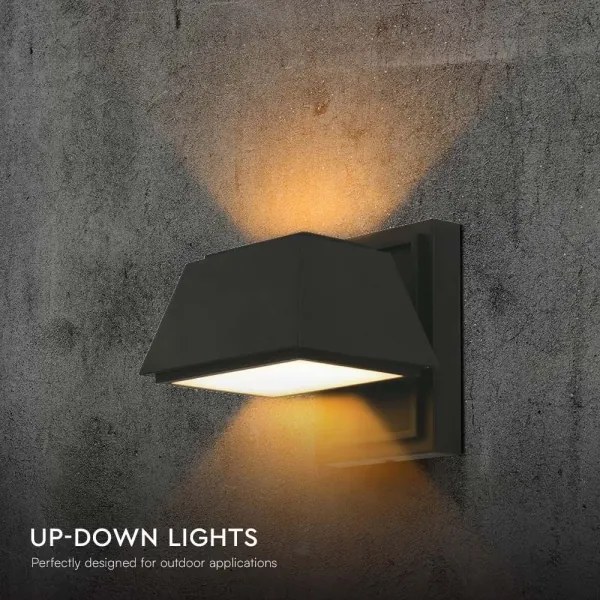 Aplică LED de exterior LED/15W/230V IP65 3000K negru