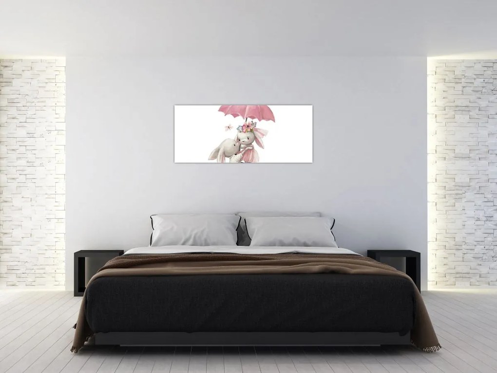 Tablou - Animăluț în acuarelă N⁰3 (120x50 cm)
