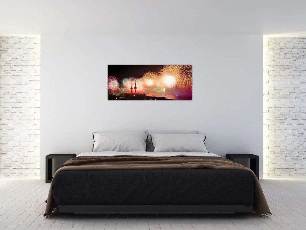 Tablou cu artificii (120x50 cm)