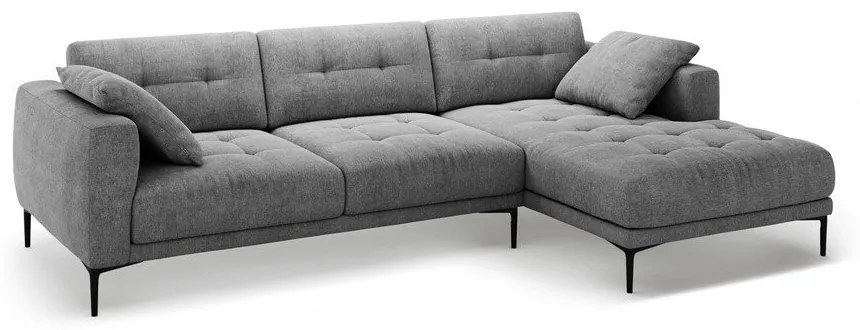 Colțar gri (cu colț pe partea dreaptă/cu șezlong) Bemy – Micadoni