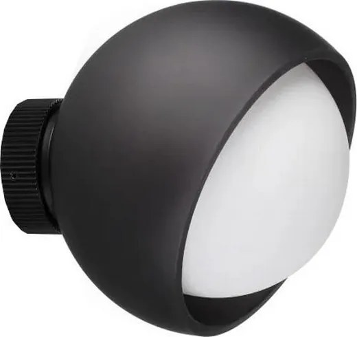 Ideal Lux - Aplică de perete LED BLOOM 1xE27/42W/230V, neagră