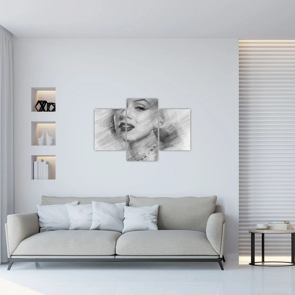 Tablou - Portretul lui Marilyn Monroe (90x60 cm)