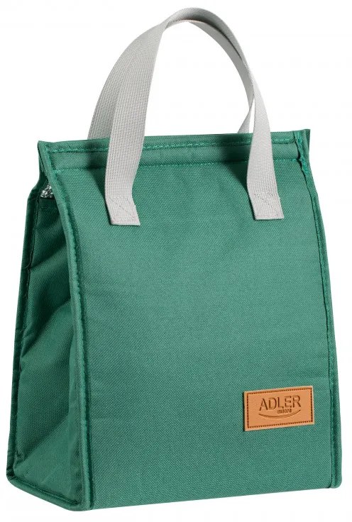 Cutie alimentara electrica Adler AD 4522, 45W, 0.8 L, Pana la 70°C, Recipient din otel inoxidabil, Geanta termica, Verde