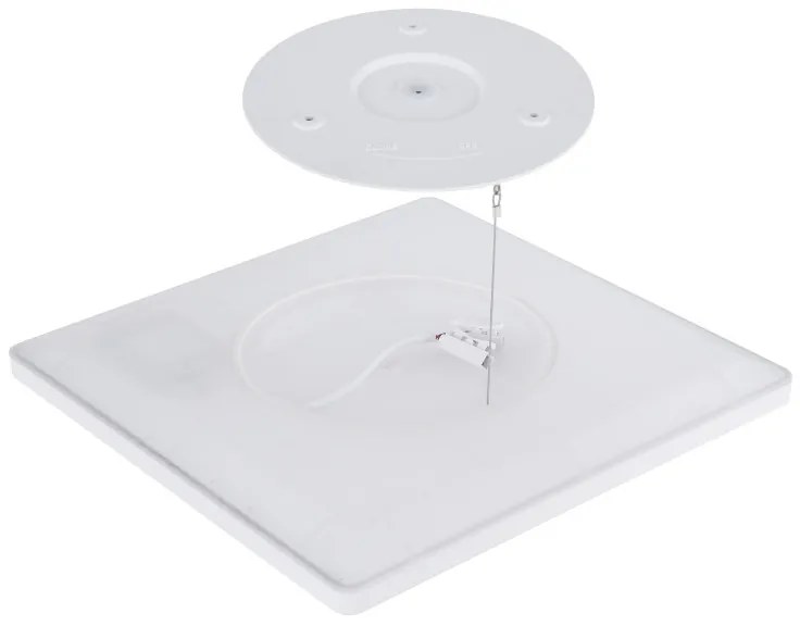 Plafoniera LED Sapana 41563-18W, 18W, 1600lm, lumina calda, IP20, alba, Globo Lighting