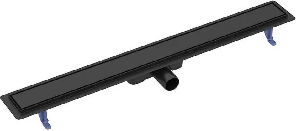 Set rigola dus cu capac scurgere dubla negru Cersanit Tako 90 cm