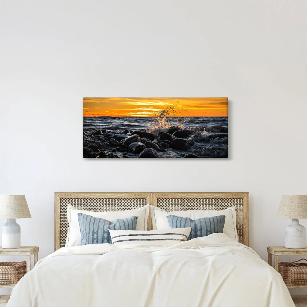 Tablou cu mare (120x50 cm)
