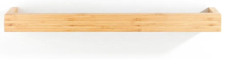 Suport de perete din bambus pentru prosoape Wenko Light, lățime 60 cm