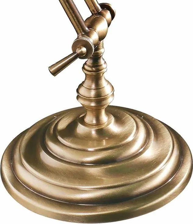 Lampa de birou din alama design clasic Banker