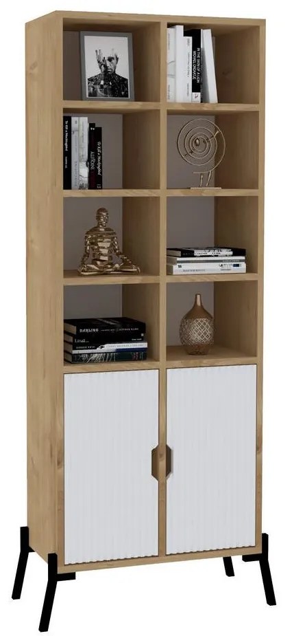 Raft Nolibu (stejar zafir + alb) . 1093005
