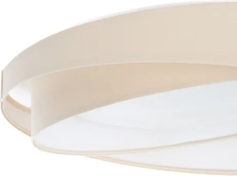 Plafonieră LED dimabilă SM GALAXY M, LED/24W/230V, Ø 55 cm, crem/alb + telecomandă