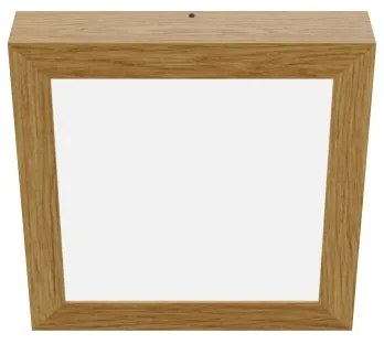 Plafonieră LED QUADRA LED/24W/230V stejar APLED
