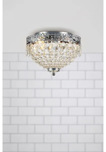 Plafonieră JOLINE 2xE14/40W/230V crom Markslöjd 108423