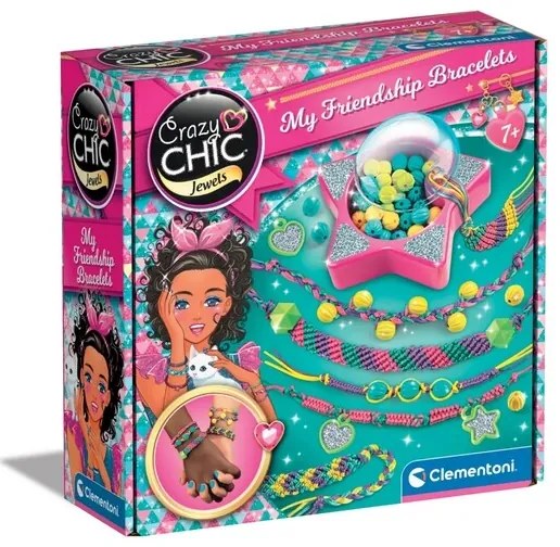 Set brățări de prietenie Clementoni Crazy CHIC