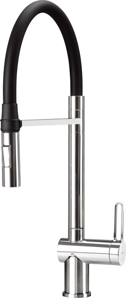 Magnetic Baterie pentru bucătărie, cu pipă elastică - 2 Funcții Finisaj: Crom BRM_072M