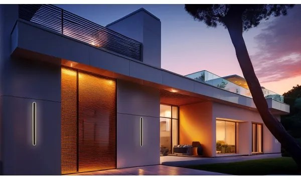 Aplică LED de exterior STICK LED/28W/230V IP65 3000K 90 cm