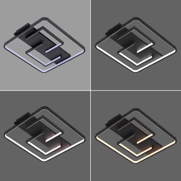 Brilagi - Plafonieră LED reglabilă FLARE LED/34W/230V 3000-6000K + telecomandă
