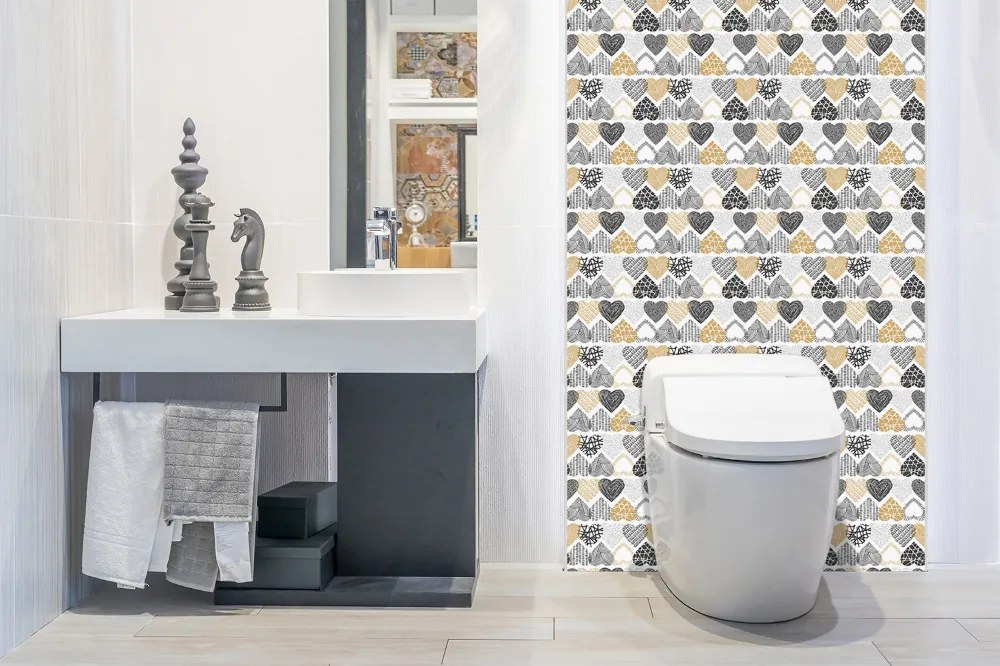 Panou perete Inimi decorative