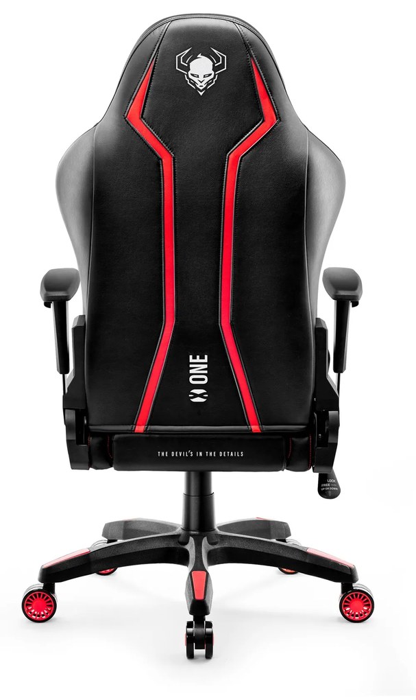 Scaun Gaming Diablo X-One 2.0 Small: Negru-Roșu