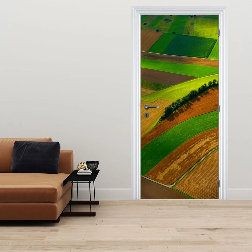 Fototapet pentru ușă - Câmp (95x205cm)