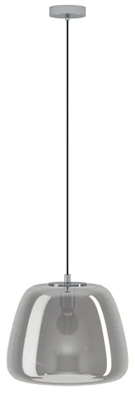 Lustră pe cablu ALBARINO 1xE27/40W/230V d. 35 cm gri Eglo 39665