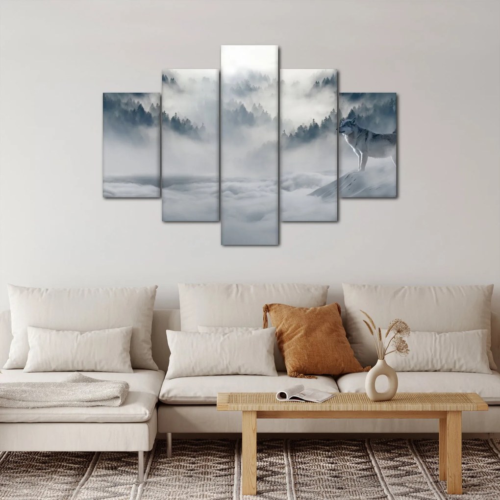 Tablou cu lupi (150x105 cm)
