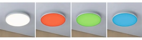 Paulmann 79897 - LED RGBW/22W plafonieră SMART VELORA cu dimmer 230V