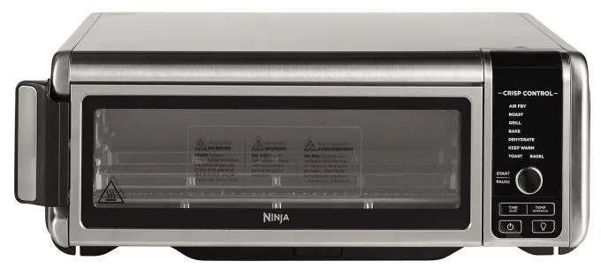 Cuptor multifunctional 8 in 1 Ninja SP101EU Foodi, 2400W, 10L, Air fry/Prajire/Coacere/Paine prajita, Compact, Inox