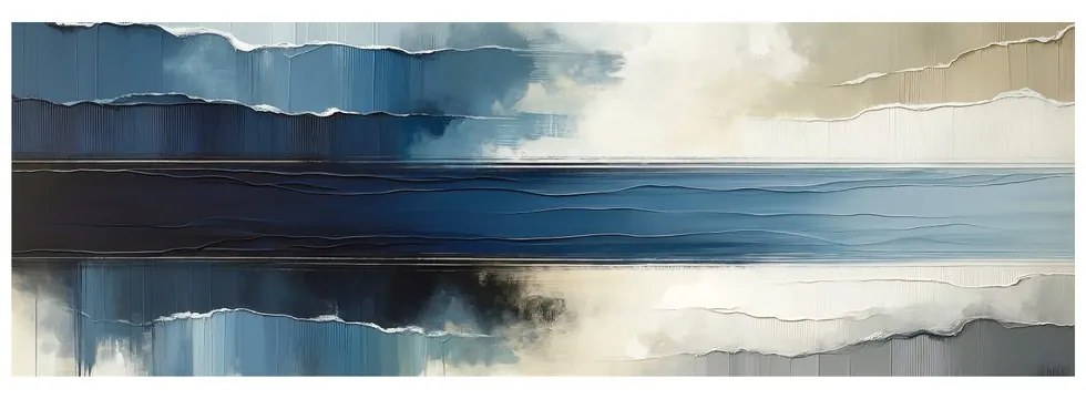 Tablou răsuflarea oceanului în nuanțe delicate