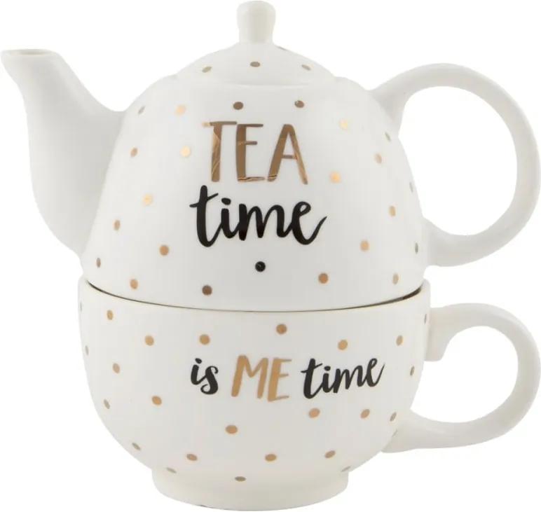 Ceainic cu cană din ceramică Sass & Belle Tea Time