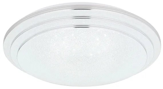 Plafonieră LED dimabilă Globo 48419-18 ALEY LED/18W/230V + telecomandă