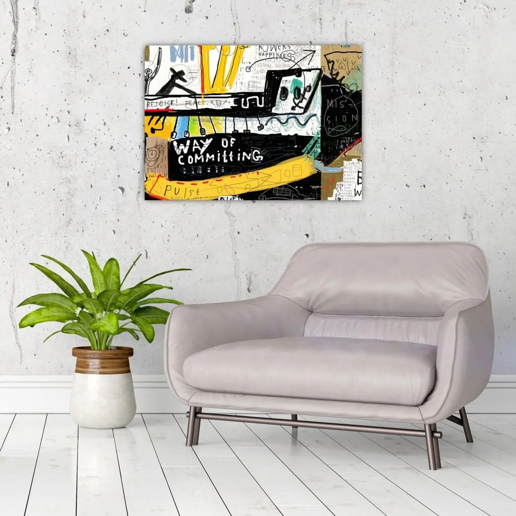 Tablou - Graffiti (70x50 cm)