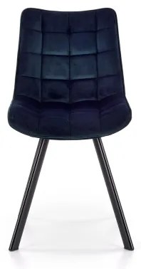 Scaun de dining COMORO, 1 buc., albastru închis