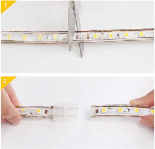 Bandă LED de exterior Aigostar 50m LED/350W/230V 3000K IP65