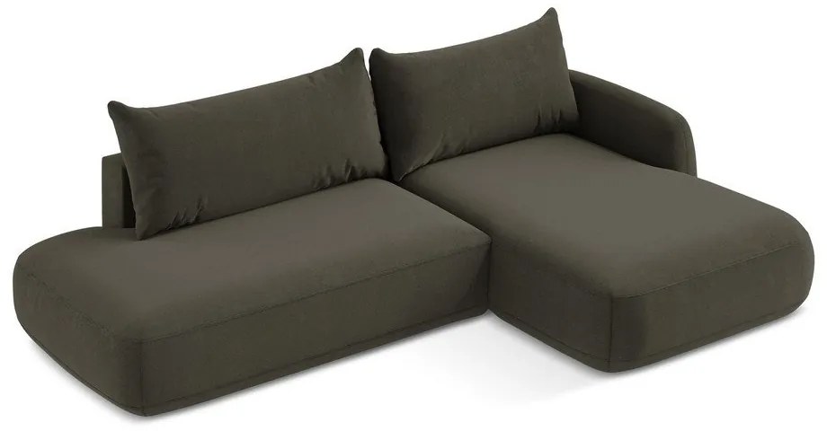 Colțar maro extensibil (cu colț pe partea dreaptă/cu șezlong) Hale – Makamii