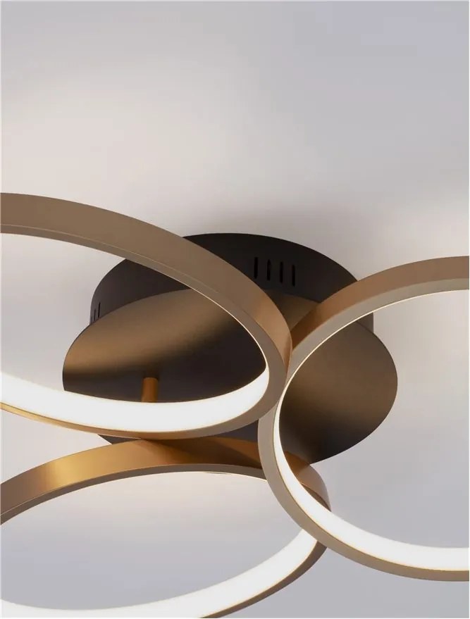 Lustra LED aplicata design modern ELIZE I 28W
