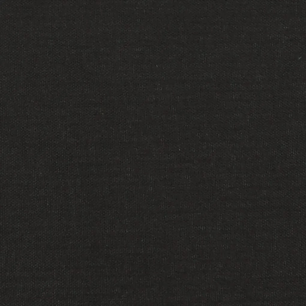 Scaune de bucatarie, 2 buc., negru, material textil 2, Negru