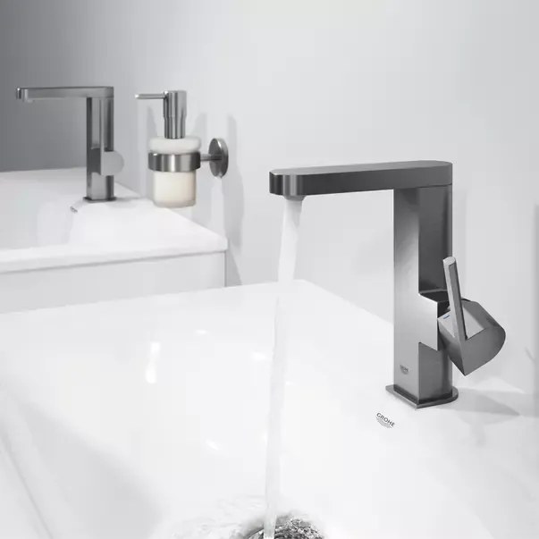 Baterie lavoar Grohe Plus M monocomanda antracit periat Hard Graphite