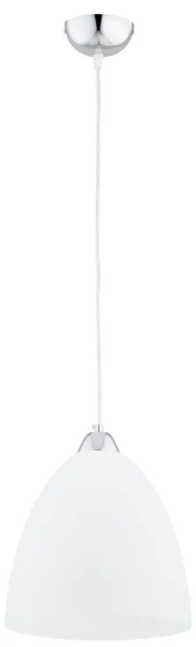 Lustră pe cablu LERA 1xE27/15W/230V crom lucios