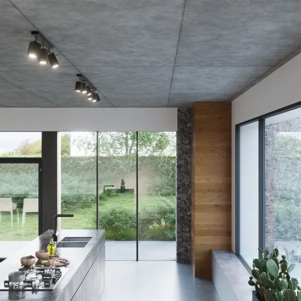 Lampă spot MERIDA 4xGU10/40W/230V negru