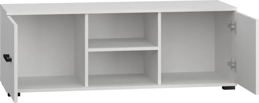 Comodă TV Frazio TV Stand – 120x40x44 cm – Alb