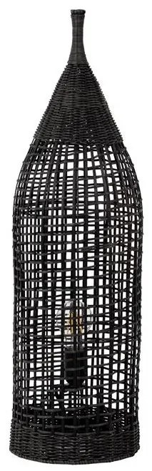 Lampadar/Lampa de podea decorativa ratan natural, NAOS H 73cm