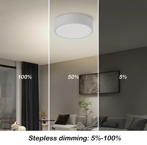 Brilagi - Lampă LED reglabilă POOL LED/18W/230V 3000-6000K 20 cm albă + telecomandă