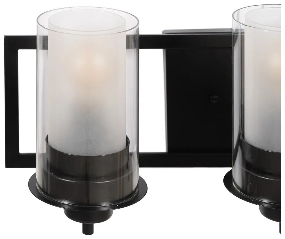 Aplică de perete neagră-albă – Ixia