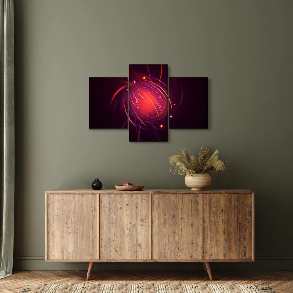 Tabloul modern cu abstacțiune (90x60 cm)