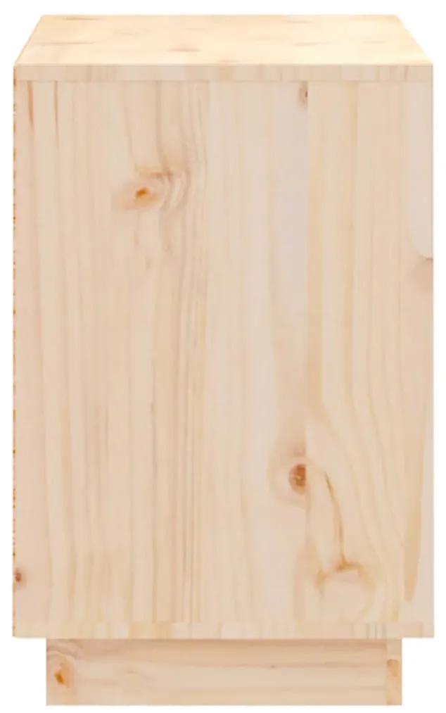 Pantofar, 110x34x52 cm, lemn masiv de pin 1, Maro